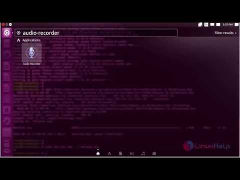 How to install Audio Recorder in Ubuntu