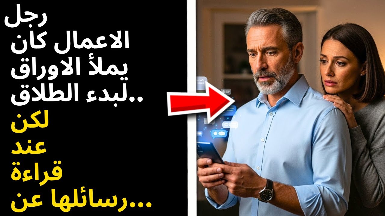 كان المليونير سيتطلق، لكن عندما راى ما كانت تقوله عنه في مجموعة العائلة...