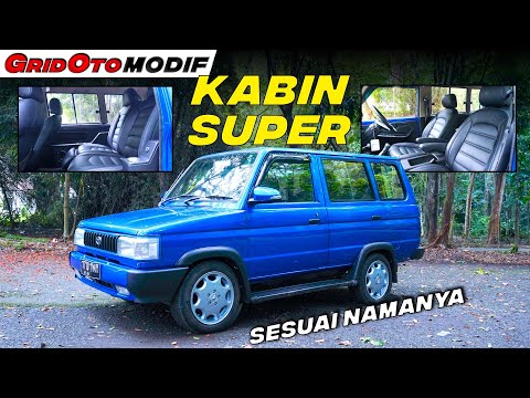 Diam-diam Sultan, Kabin Toyota Kijang Super Ini Dijamin Bikin Ngiler Super Nyaman| Modifikasi Mobil