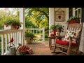 Relax on a Strawberry Porch with Birds and Gentle Piano Sounds (3 Hours)