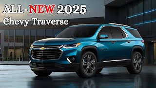 ALL-New 2025 Chevy Traverse Unveiled - Price and Review