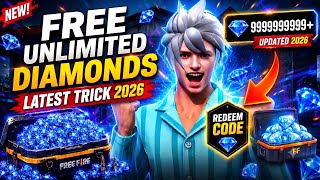 How To Get Free Diamonds In Free Fire? 2026 😍 Free Redeem Code in Free Fire Instant Today 🤫 screenshot 3