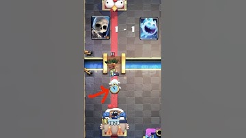 Clash Royale Shorts: Defend Dart Goblin with Just 1 Elixir! 😱🔥