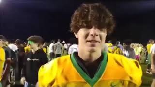 Comments from Eastern Quarterback Jason Ball on win over Southern Aug  26, 2022