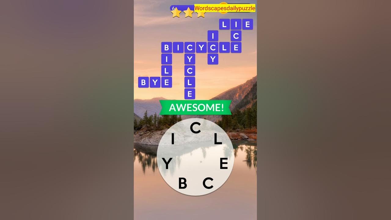 WORDSCAPES Daily Puzzle September 4, 2023 YouTube