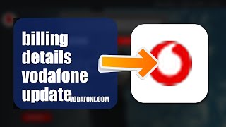 How To Update Billing Details On Vodafone 2026 (EASY GUIDE)