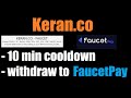 KERAN CO - Claim free 12 CRYPTOS! Withdraw to FAUCETPAY!