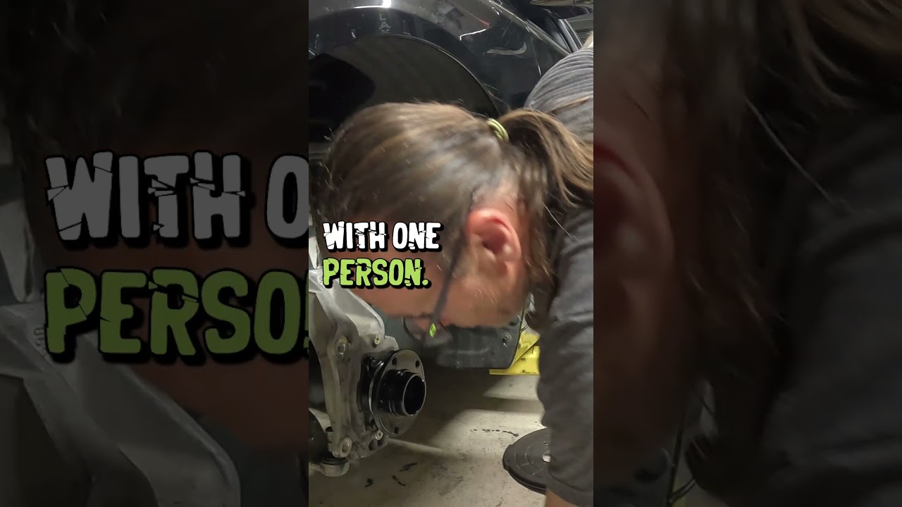 When You Have to Install a Lower Ball Joint by Yourself  #carmaintenance #mechaniclife #pentastar