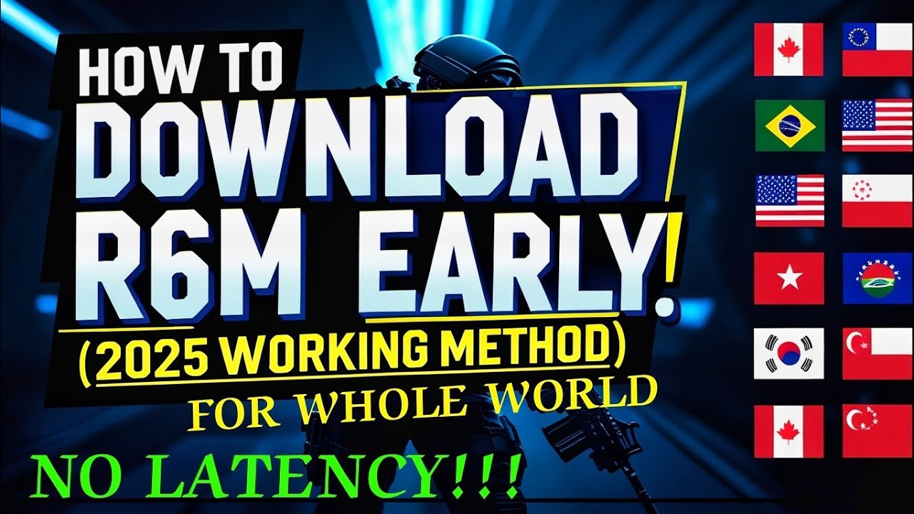 HOW TO DOWNLOAD R6M EARLY! (2025 Working Method) 