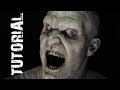 Foam Latex Self Application Tutorial Creature Makeup #2 HD