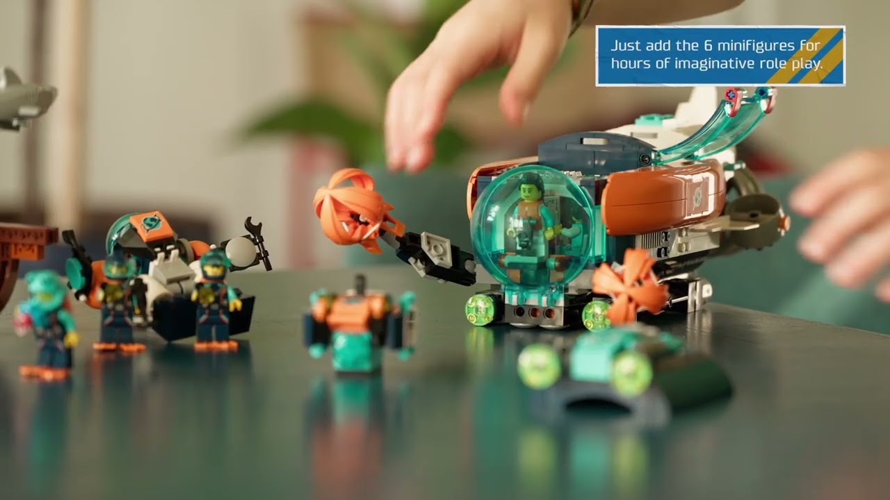 LEGO | LEGO® City 60379 Deep-Sea Explorer Submarine (Kids Toy,Playset,STEM  Toy,Toys,Under Water,Toy,Gift) | HKTVmall The Largest HK Shopping Platform