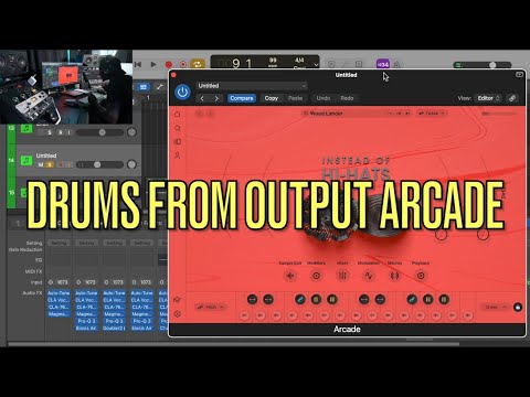 Drums within output arcade- breakdown in Logic Pro - YouTube