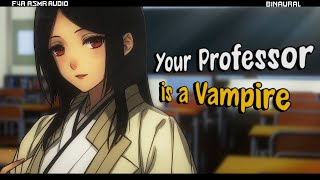 Your Professor Is A Vampire [Fdom] [Praise] [Pet] AUDIO