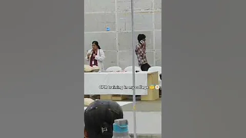 CPR training🍃🩺Learn how to do CPR on an adult in the case of a sudden cardiac arrest #cpr#shorts