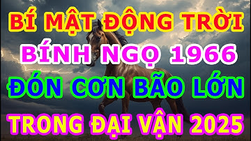 Bí Mật Động Trời Bính Ngọ 1966 Chuẩn Bị Đón Cơn Bão Lớn Trong Dại Vận Năm 2025