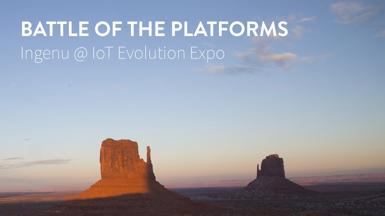 Battle of the Platforms - IoT Evolution Expo - YouTube