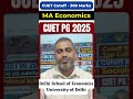 CUET PG 2025 | MA Economics | DSE Delhi School of Economics Delhi University | Final Cutoff