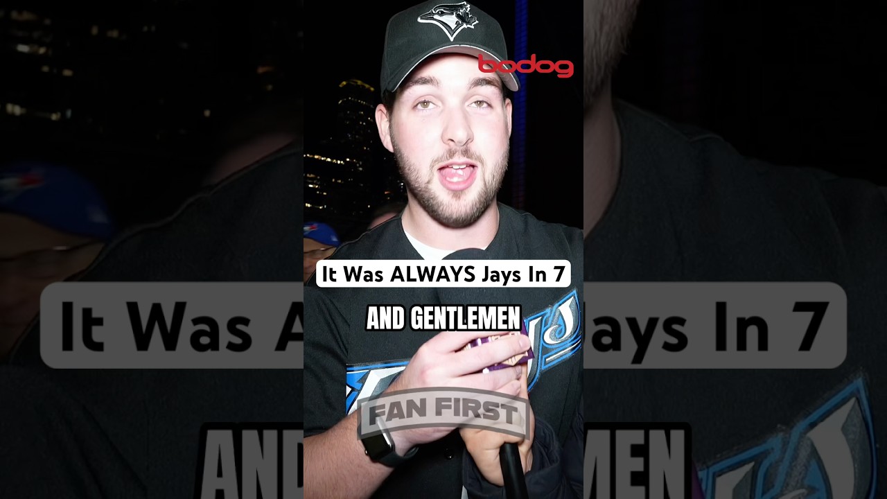 It was always the Jays in 7. One more time for it all. #bluejays #worldseries #dodgers #mlb
