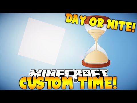 Minecraft Plugin: CUSTOM TIME