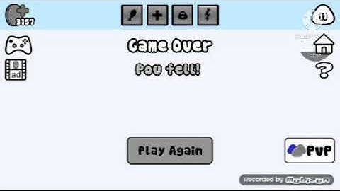 Pou Game Over Effects