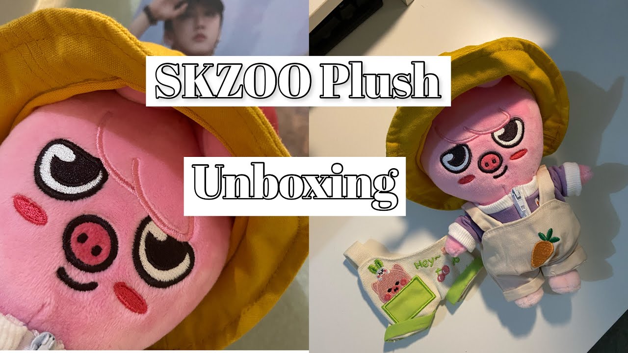 Stray kids SKZOO Plush unboxing & Dress up 💖💗📦 |  MookkySS