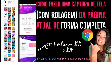 Qual o comando para imprimir uma tela?