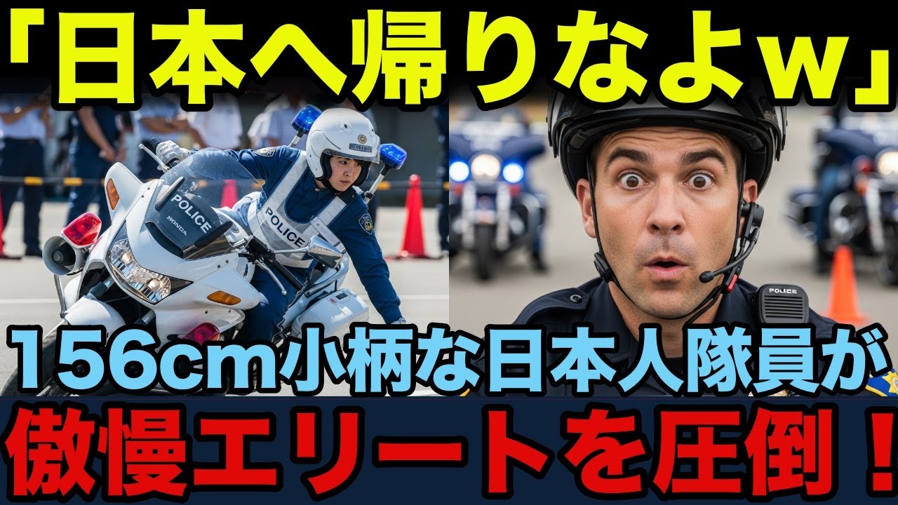 「小学生か？」ドイツ警察が嘲笑。300kgの怪物を操る156cm日本人女性の神技に、世界最強のエリートが絶句した理由【海外の反応】