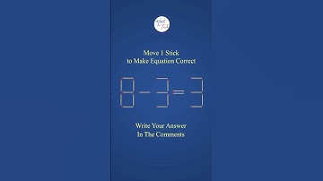 Fix the equation in just 1 move 👍 | Matchstick Challenge ✔️ #shorts #hacktrick #matchstick #puzzles