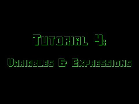 MadCommands Tutorial 04: Variablen und Ausdrücke