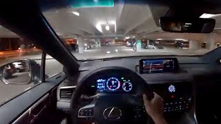 2017 Lexus Rx 350 F Sport - Pov Night Drive Binaural Audio