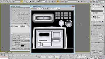 3ds max Tutorial, render to texture, AO