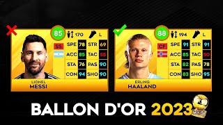 DLS 24 | Ballon d'Or Nominees Ranking 2023! 😱🔥