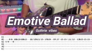 Video thumbnail of "Emotive Ballad Guthrie vibes |©achmad satria |【Guitar Cover】with TABS"
