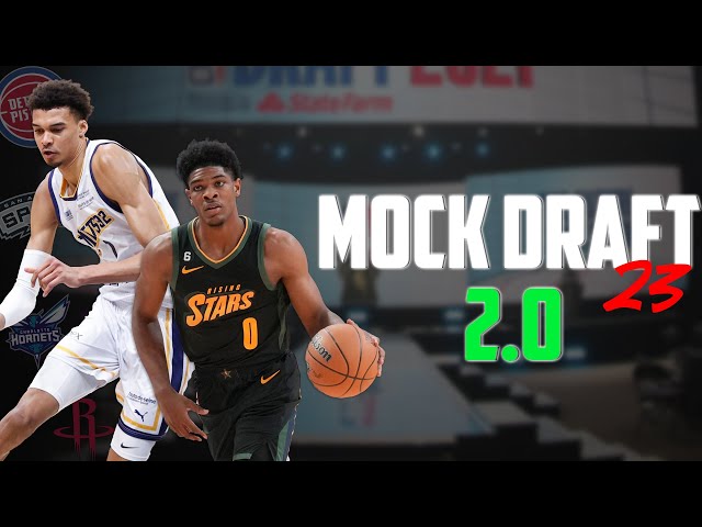 2022 NBA Mock Draft 2.0: Post-Early Entrant Deadline Edition