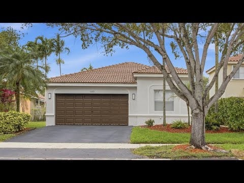 1039 Bluewood Terrace, Weston, FL home video tour