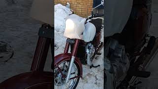 Мотоцикл Jawa 300 CL Praga, работа двигателя. Отправляем покупателю.