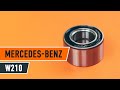 How to change front wheel bearing MERCEDES-BENZ E W210 TUTORIAL | AUTODOC