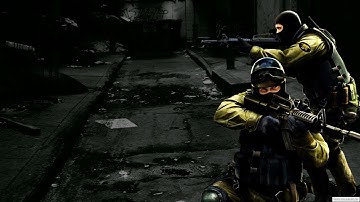 Bunny Hop in Counter-Strike Source.