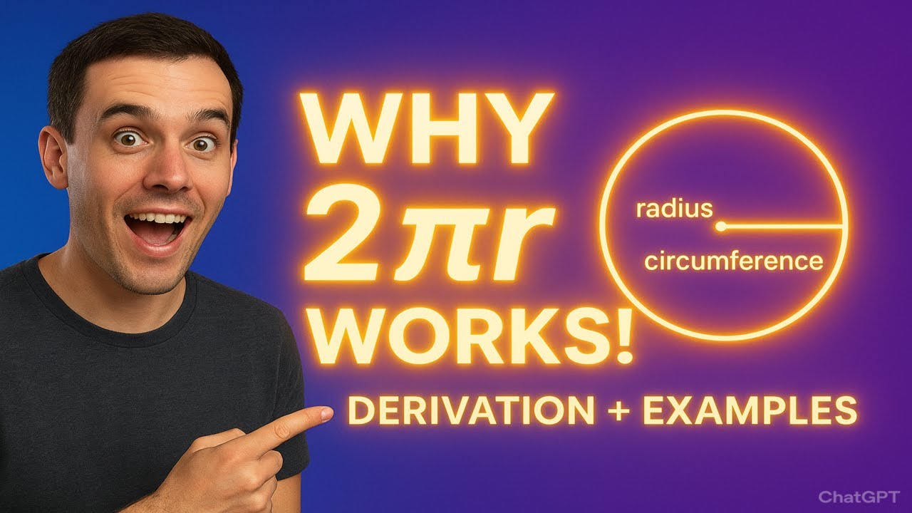 Circumference of a Circle | Why 2πr Works (Derivation + Examples ...