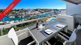 EXKLUSIV - Tolle Wohnung mit Blick auf den Yachthafen in Cala d'Or, Mallorca