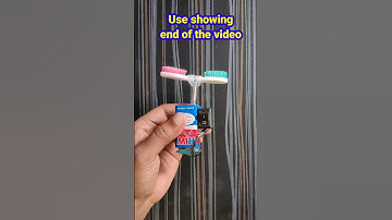 cleaning machine making idea using Dc motor and toothbrush. #shorts #scienceproject