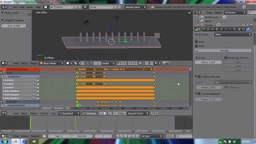 Blender 2.6 Tutorial 15 - Recording Physics Pt 2 / 2