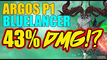 Argos P1 Gunlancer Blue Build (Combat Readiness) Warlord Lost Ark