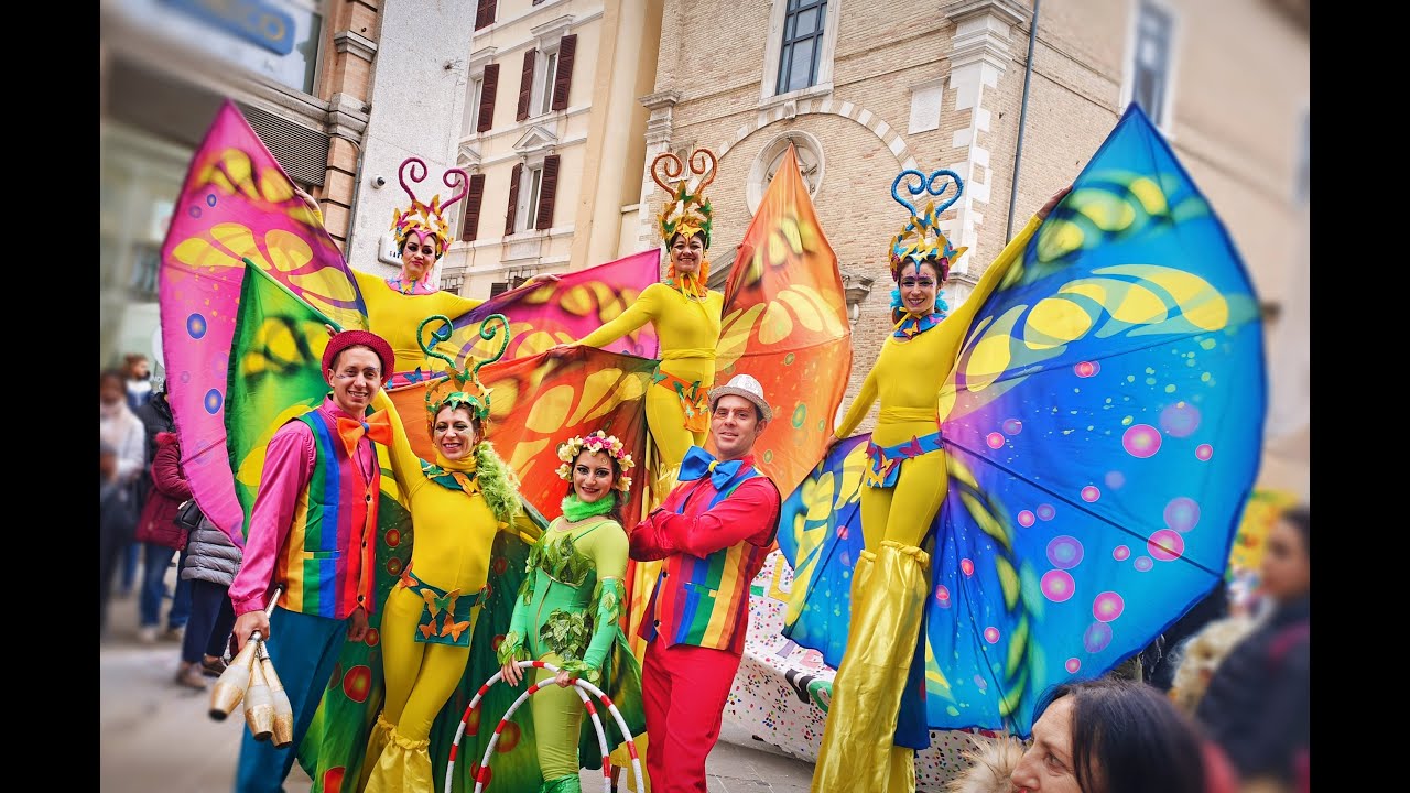 FANTASY PARADE and BUTTERFLY - Animazione circense itinerante - Sasselles Show Entertainment
