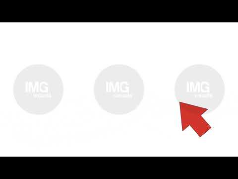 Red cursor arrow clicking 2D cartoon object animation