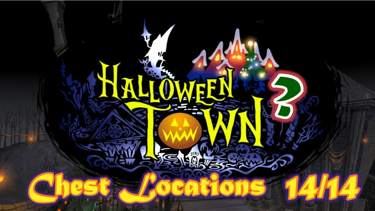 Kingdom Hearts 2.5 ReMIX Halloween Town Chest Locations 14/14 YouTube