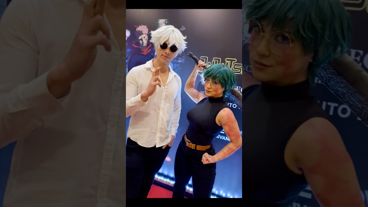 Pré-estreia de Jujutsu Kaisen: Execução 🔥 #jujutsukaisen #gojo #maki