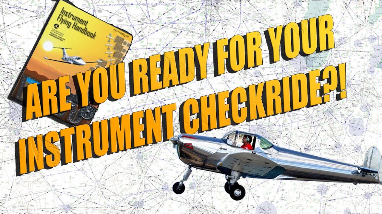 Can You Pass This Instrument Checkride?