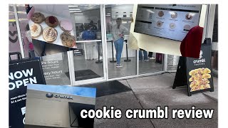 || Cookie Crumbl Review  ( ft. my mom & sister ||