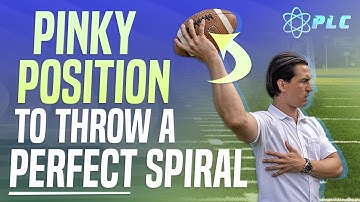 How To Throw A Perfect Spiral By Fixing Your Pinky Position | Quarterback Throwing Mechanics